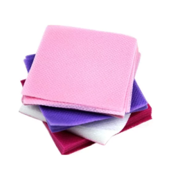 Toallitas sin pelusa de colores, 400 ud