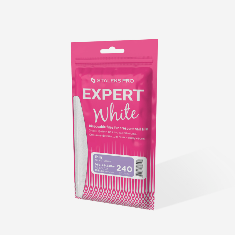 Lima Desechable Expert 42, Grano 240(50 uds.) Staleks