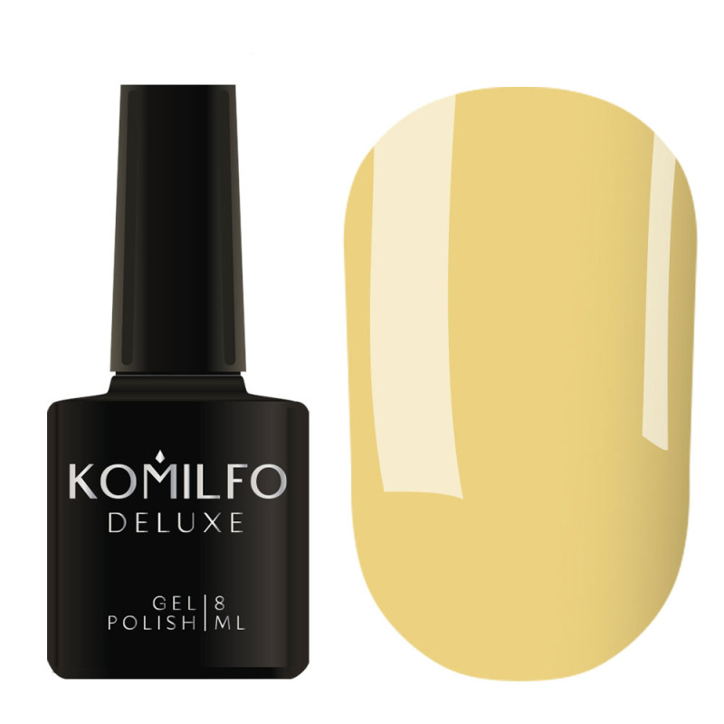 Esmalte Semipermanente D167 Melocotón Amarillo, Komilfo, 8 ml