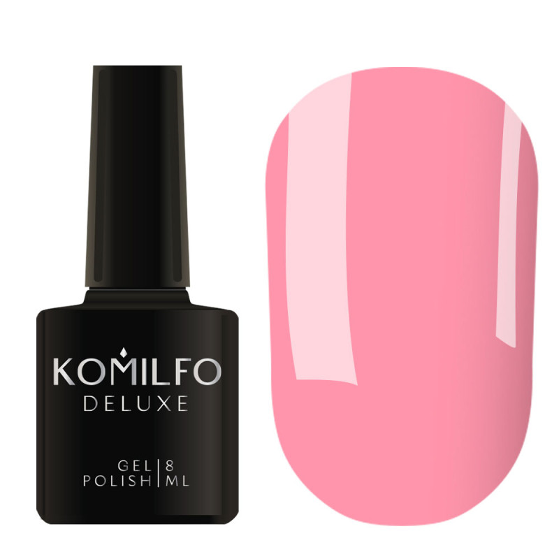 Esmalte Semipermanente D178 Rosa Melocotón, Komilfo, 8 ml