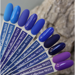 Esmalte Semipermanente D255 Azul, Komilfo, 8ml