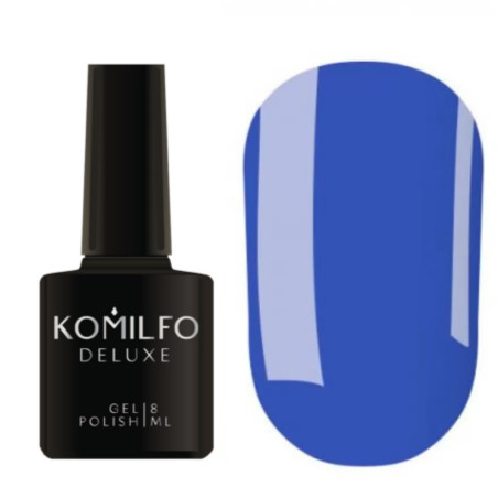 Esmalte Semipermanente D255 Azul, Komilfo, 8ml