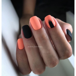 Esmalte Semipermanente D258 Melocotón Neón, Komilfo, 8 ml