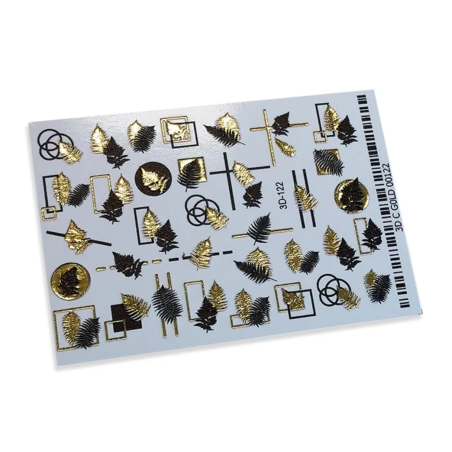 Pegatina al agua 3D-122