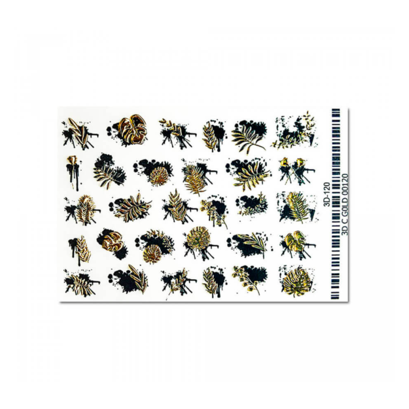 Pegatina al agua 3D-120