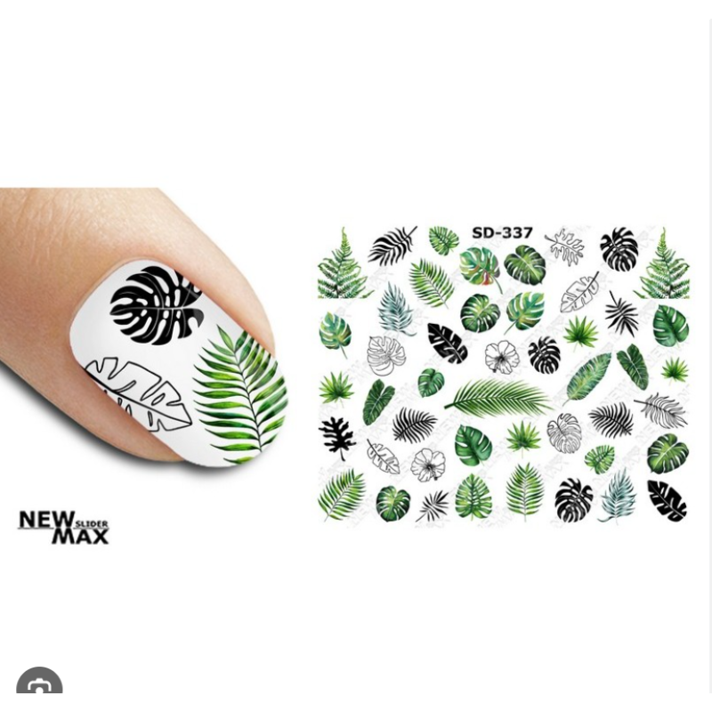 Pegatina al agua colorida SD-337