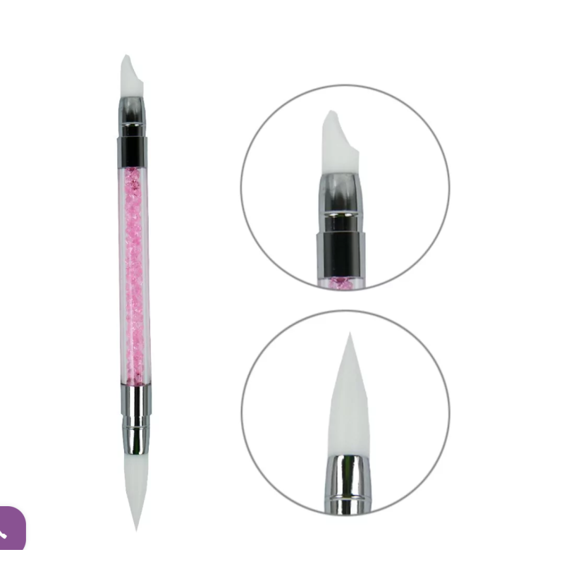 Lápiz de silicona de doble punta para piedras