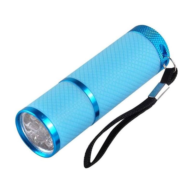 Lámpara LED/UV Linterna , 9W, azul