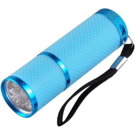 Lámpara LED/UV Linterna , 9W, azul