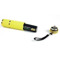 Lámpara LED/UV Linterna , 9W, amarillo