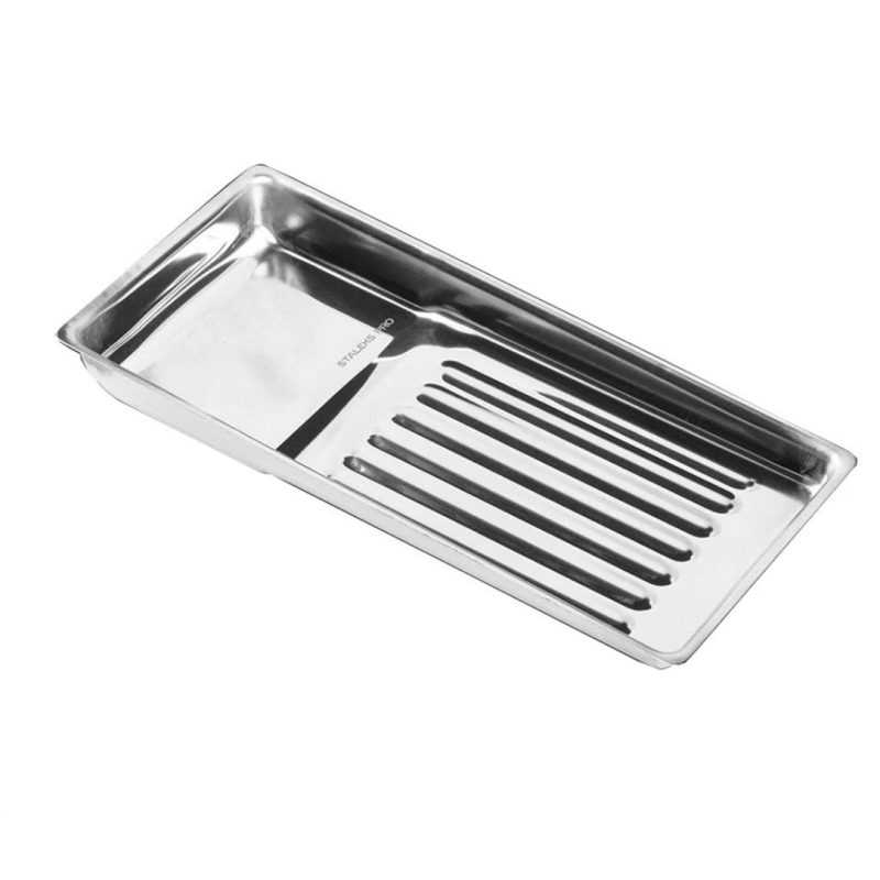 Bandeja de acero inoxidable Staleks 195X90x19 mm, 1 ud