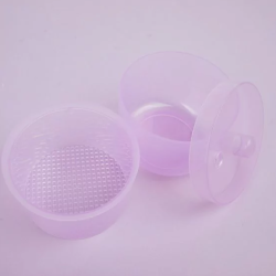 Cubeta para esterilizar, desinfectar y almacenamiento de fresas