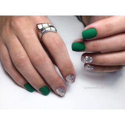 Esmalte Semipermanente D266 Verde, Komilfo, 8 ml