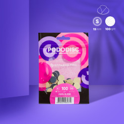 Limas de Recambio Desechables Para Pododisc S, Grano 100 Espuma