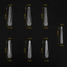Tips Moldes para Construcción de Uñas Gothic Long Sistema dual Komilfo Reutilizables, Gothic, Largos, 130uds