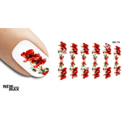 Pegatina al agua colorida...