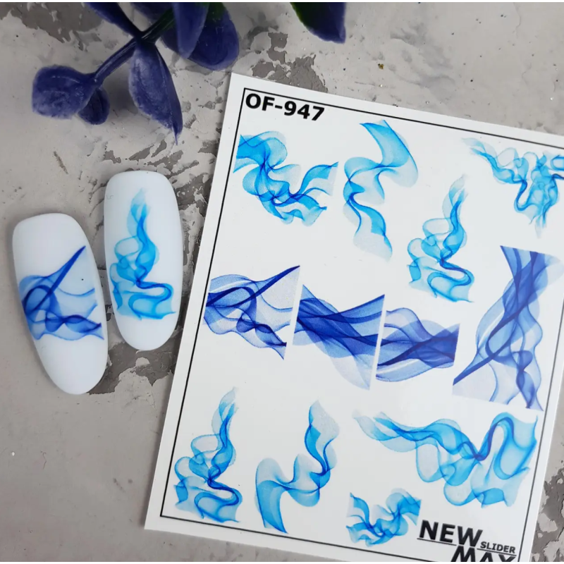 Pegatina al agua colorida OF-947