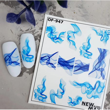 Pegatina al agua colorida OF-947