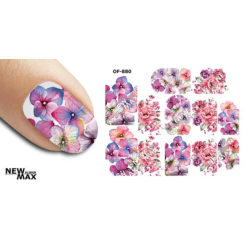 Pegatina al agua para uña...