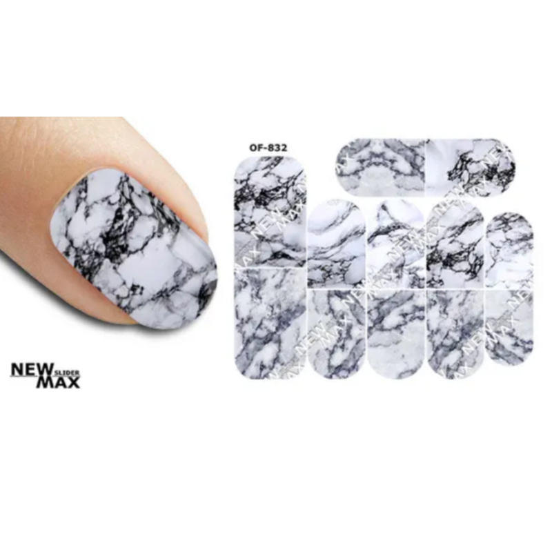 Pegatina al agua para uña entera OF-832