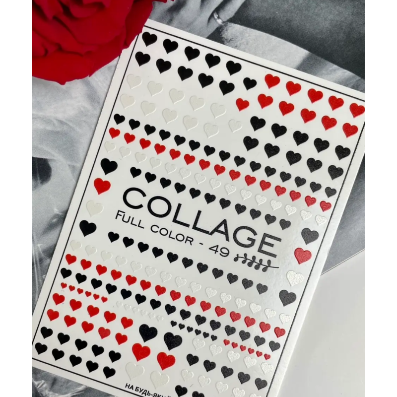 Pegatina al agua colorida FC-49