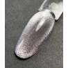 Esmalte Semipermanente Ojo de gato 01 Reflectante Dark, Plata, 10ml