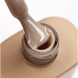 Esmalte Semipermanente Ojo de gato 07 Reflectante Dark, Dorado, 10ml