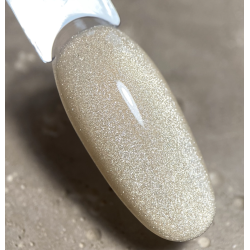 Esmalte Semipermanente Ojo de gato 07 Reflectante Dark, Dorado, 10ml