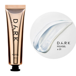 Polygel 01 en tubo DARK, Transparente, 30ml