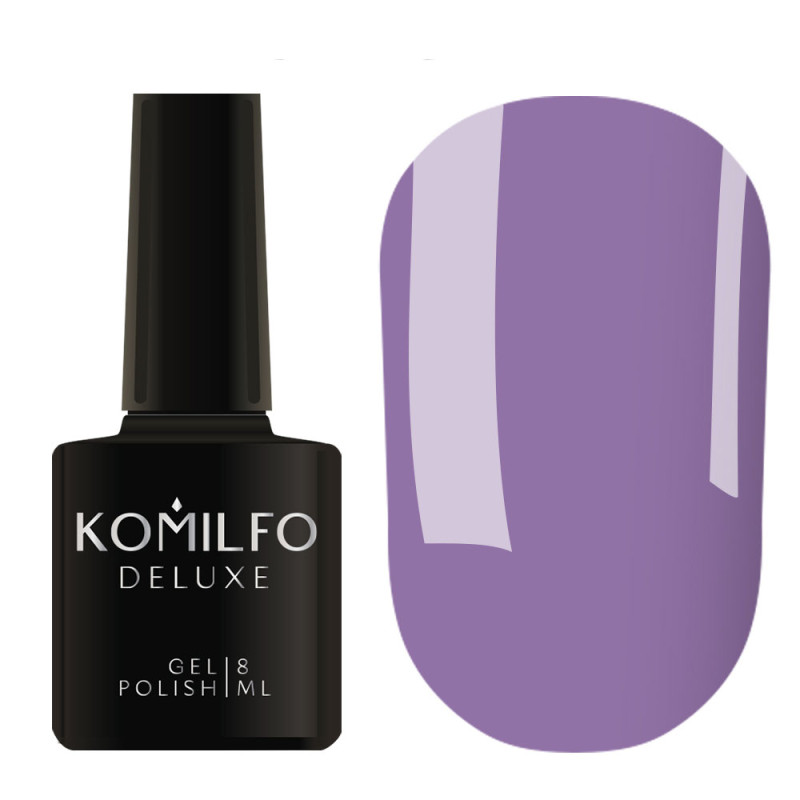 Esmalte Semipermanente D115 azul lavanda, Komilfo, 8 ml
