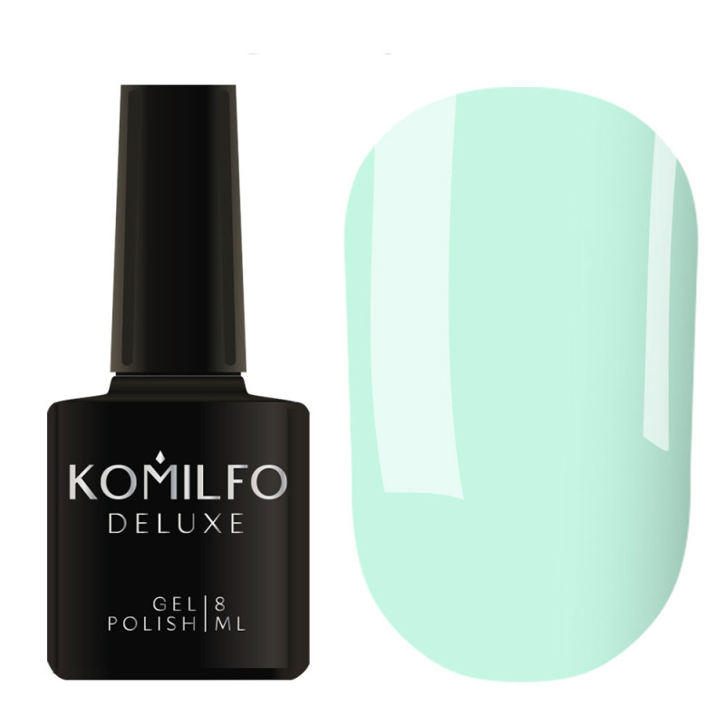 Esmalte Semipermanente D145 Turquesa Claro, Komilfo, 8ml