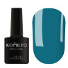 Esmalte Semipermanente D219 Azul Turquesa Oscuro, Komilfo, 8 ml