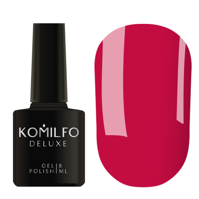 Esmalte Semipermanente D228 Rosa Frambuesa, Komilfo, 8 ml