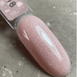 Pro Base 18 DARK, Base Camuflaje de color Beige con micro brillo, 15ml