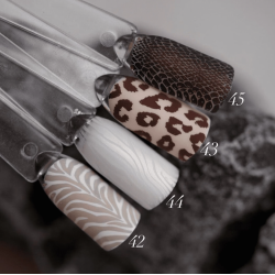 Esmalte Stamping Dark 44, Blanco Perlado, 8ml