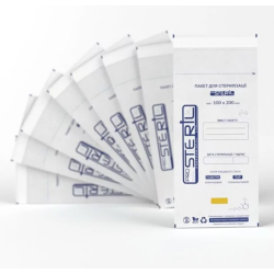 Bolsa para estirilización Kraft blanca PROSTERIL,  100*200, 100UDS