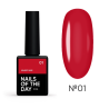 Base Malbec 01 NAILSOFTHEDAY, rojo intenso, 10ml