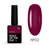 Base Malbec 02 NAILSOFTHEDAY, rojo burdeos, 10ml