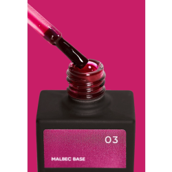 Base Malbec 03 NAILSOFTHEDAY, rojo vino, 10ml