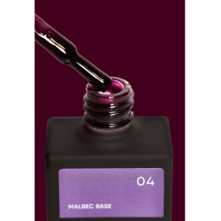 Base Malbec 04 NAILSOFTHEDAY, negro violeta, 10ml