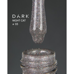 Esmalte Semipermanente Ojo de gato 03, Night Cat Reflectante Dark, 10ml