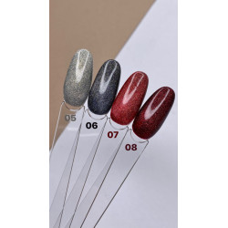 Esmalte Semipermanente Ojo de gato 05, Night Cat Reflectante Dark, 10ml