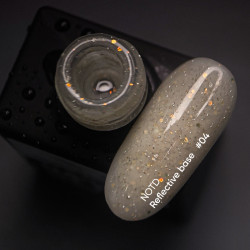 Base Reflective 04 Nails of the night, Base reflectante de camuflaje, 10 ml