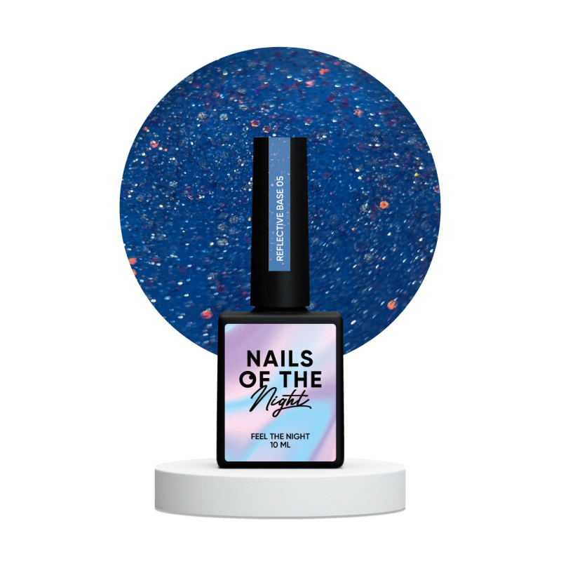 Base Reflective 05 Nails of the night, Base reflectante de camuflaje, 10 ml
