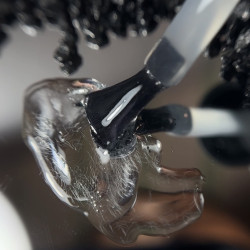 Fiber Base NAILS OF THE DAY, transparente con fibras de nylon, 10ml