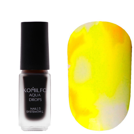 Pintura Efecto Acuarela Liquida, Aqua Drops Komilfo, Melocotón Nº004, 5ml