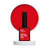 Esmalte Semipermanente Let's special Madonna NAILSOFTHEDAY, Rojo con micro brillo, 10ml