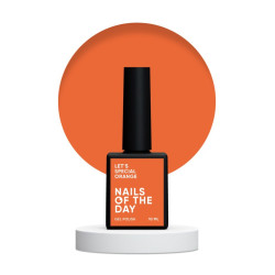 Esmalte Semipermanente Let's special Orange NAILSOFTHEDAY, Naranja, 10ml
