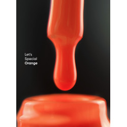 Esmalte Semipermanente Let's special Orange NAILSOFTHEDAY, Naranja, 10ml