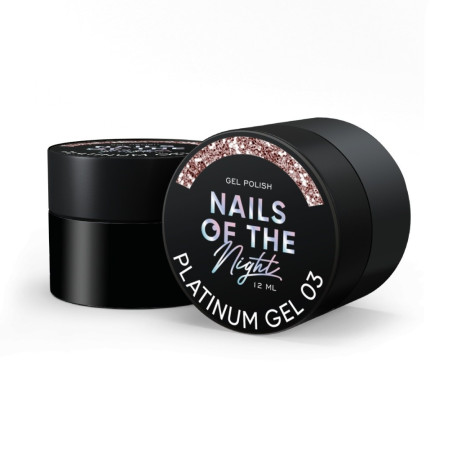 Platinum Gel 03 NAILSOFTHENIGHT, melocotón, 12ml